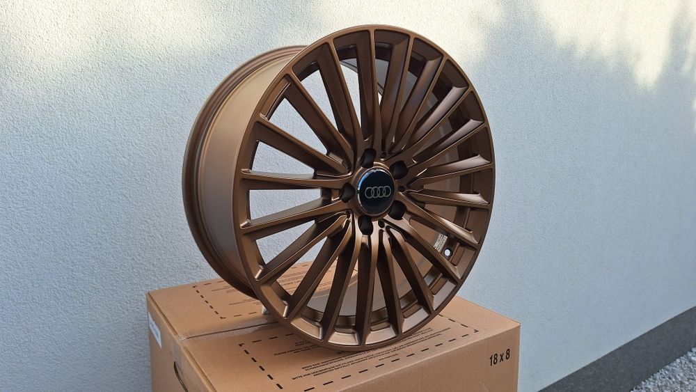 Nowe Alufelgi 5x112 R18 Audi A3 8P 8V 8Y A4 b7 b8 b9 A6 Vw Golf VI VII VIII Passat Skoda Octavia Superb