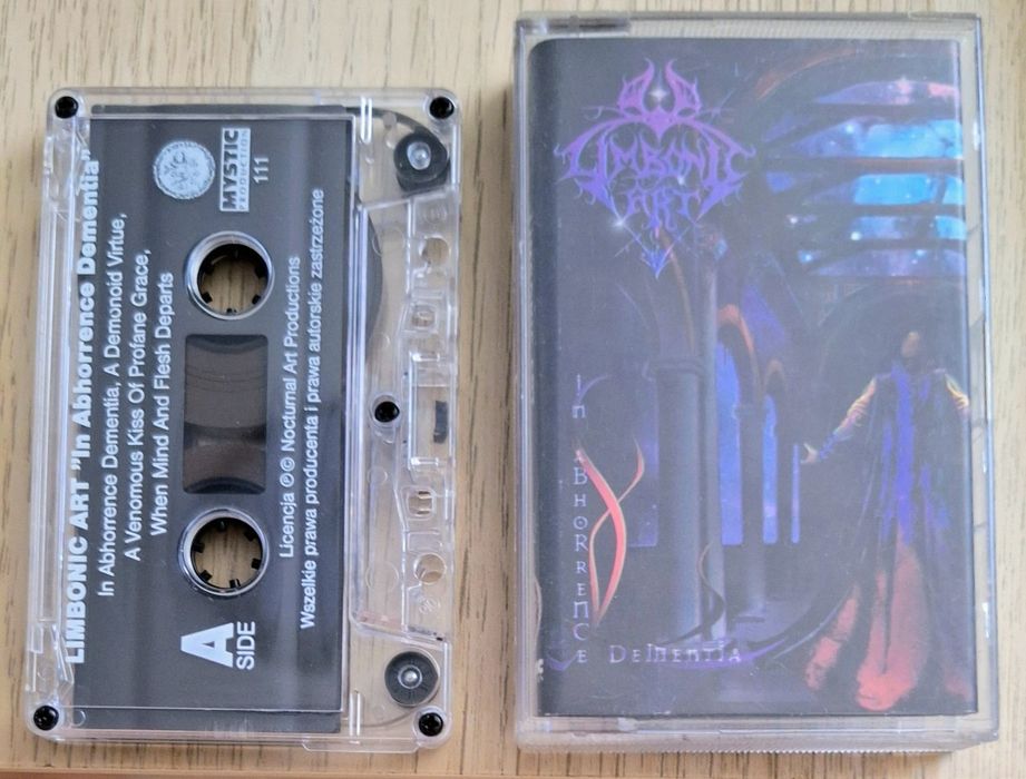 kaseta
Limbonic Art In Abhorrence Dementia 
MC w naprawdę dobrym stani