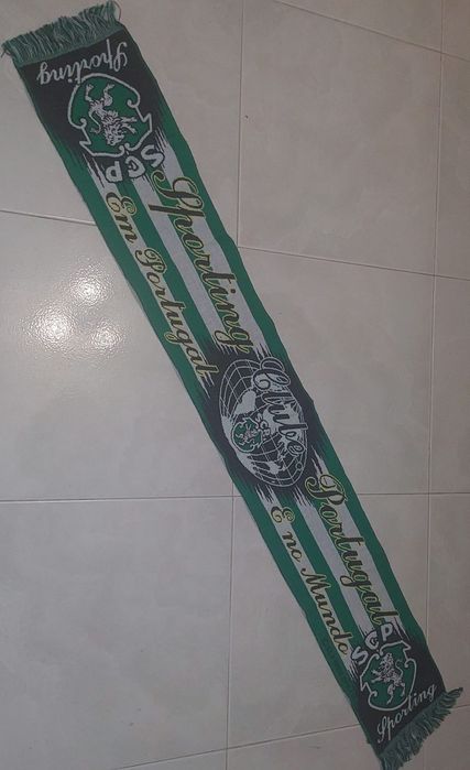 cachecol antigo do Sporting Raro