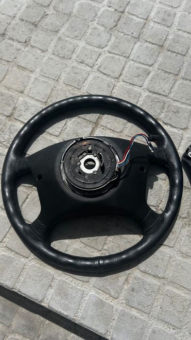 Volante multifunções original para modelos BMW E39, E46, E38, e E53 com AIRBAG