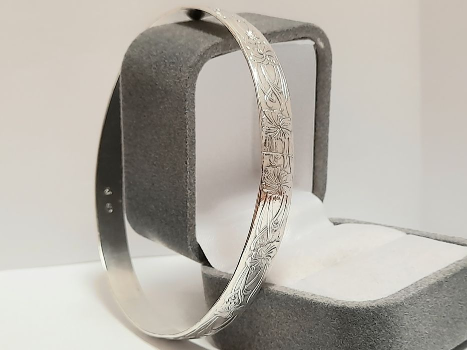 Srebrna Bransoletka Warmet Bangle