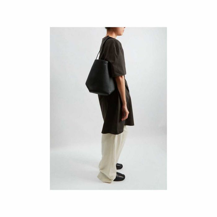Сумка The Row Medium N/S Park Tote in Leather Black