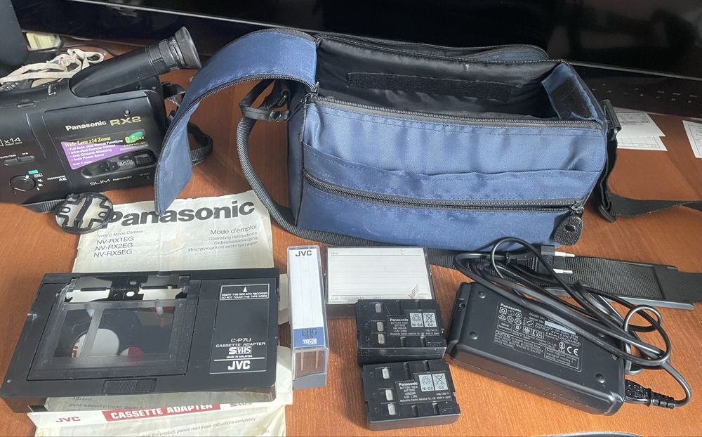 Камера видеокамера panasonic кинокамера видео-камера панасоник RX2 Panasonik NV-RX2-EG VHS SVHS VHS(C)
