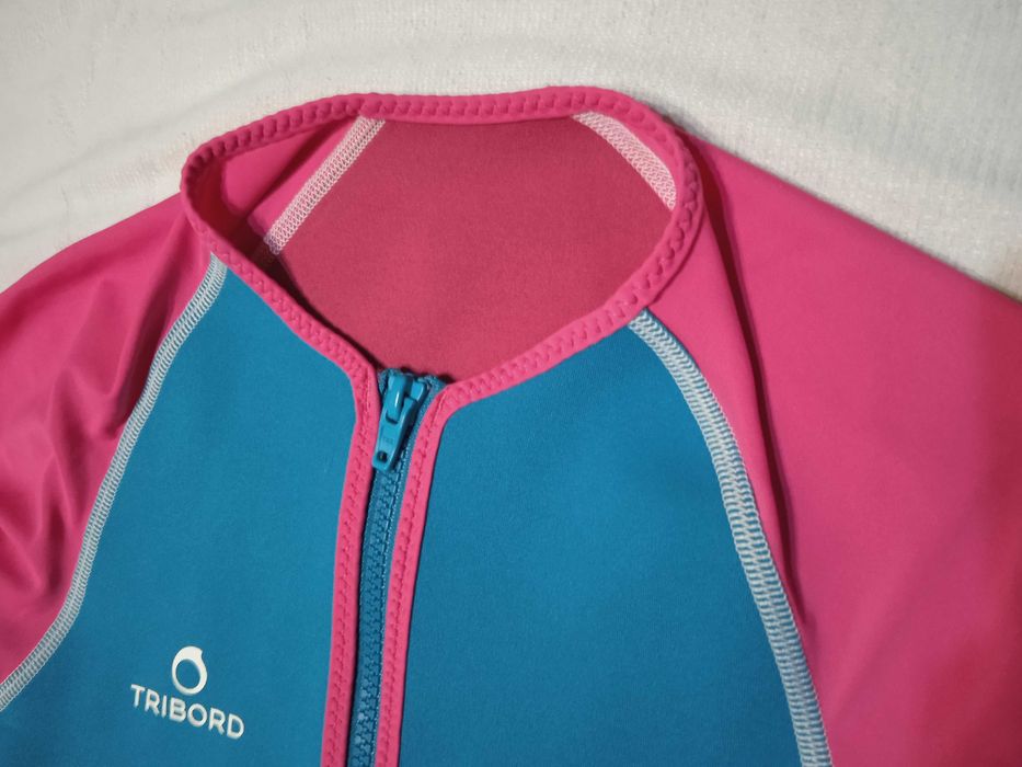 Подростковая неопреновая гидрофутболка Tribord 1 мм На 14 лет