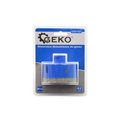 Otwornica diamentowa do gresu 82mm M14 Geko