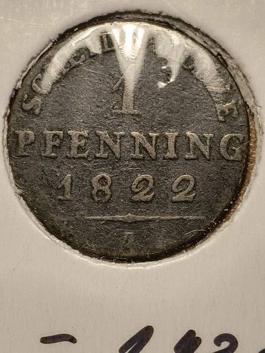 1 Pfennig 182 rok