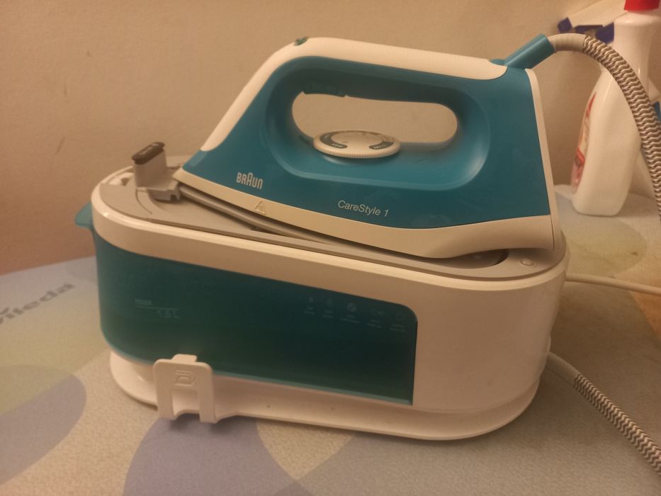 Ferro Engomar com Caldeira Braun - como novo