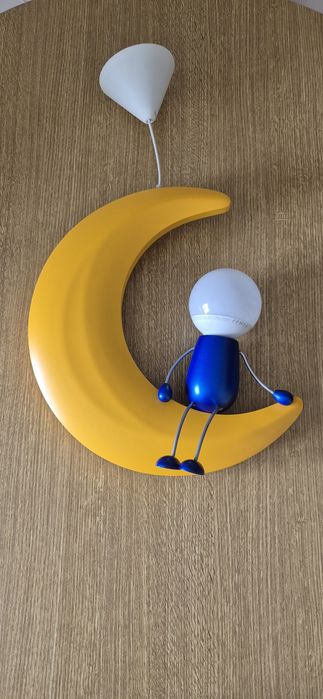 Candeeiro Quarto de Criança - Lua464555110732943360