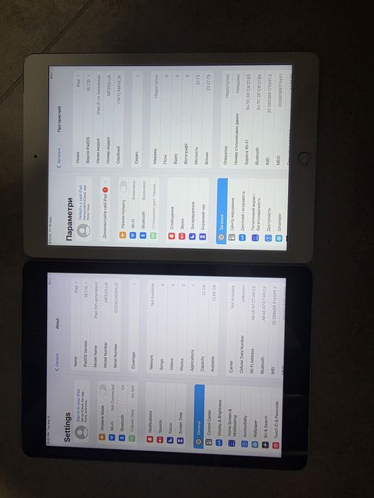 iPad 5 generation. 32гб. LTE. Сім-карта. Space Grey. Як новий.Гарантія