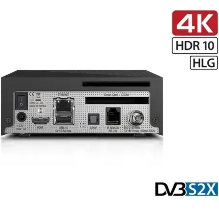 Тюнер VU+ ZERO 4K (1x Single DVB-S2X tuner)
