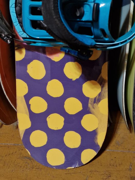 Dziecięca deska snowboardowa Salomon Grace 130 komplet