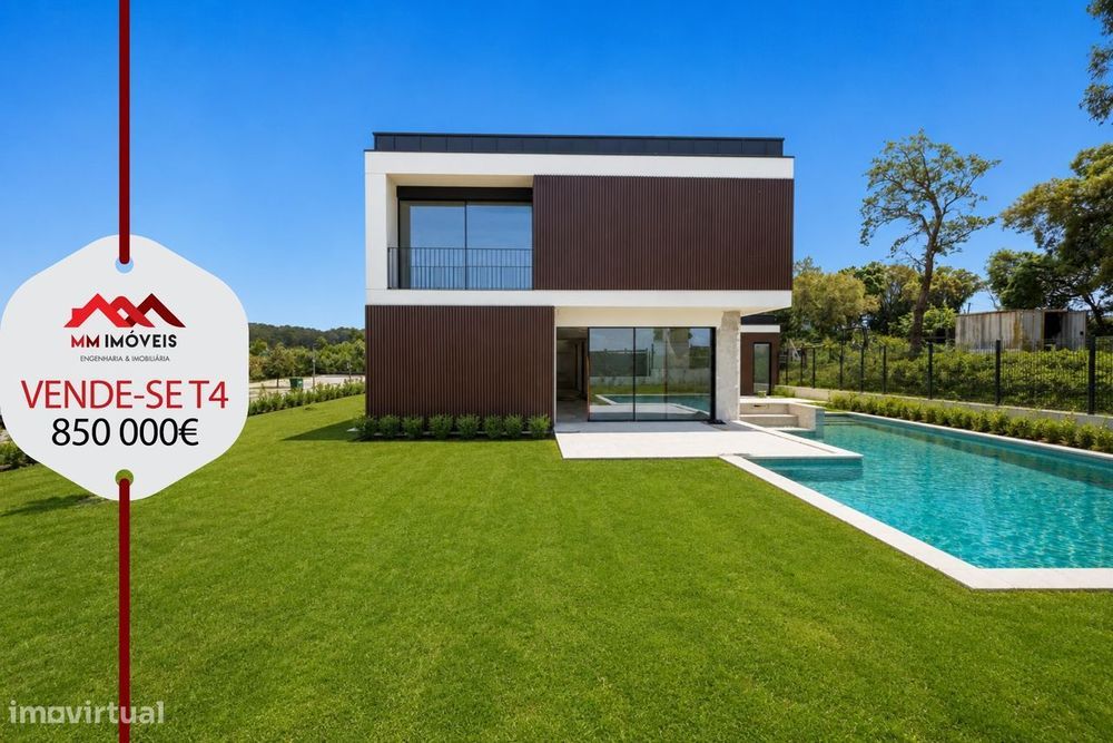 Moradia T4 | Luxo | Piscina | Terreno 813m2