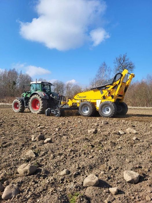 usługowy zbiór kamieni