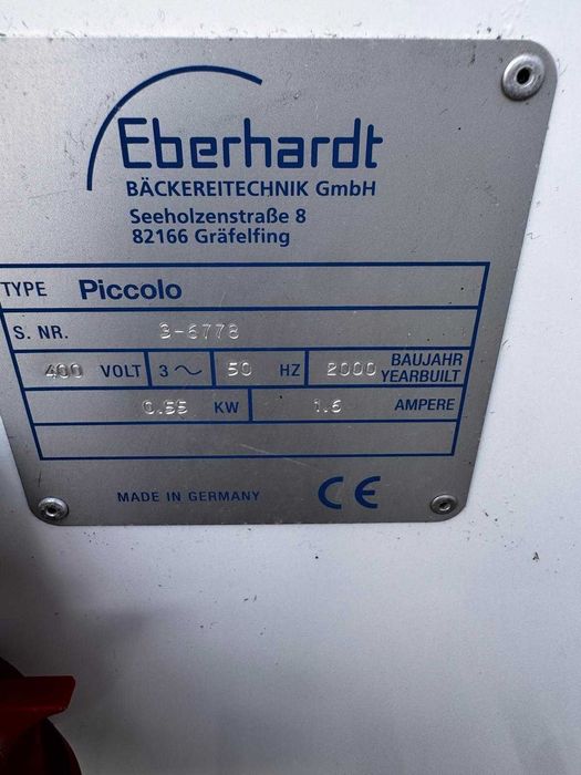 Dzielarka zaokrąglarka do bułek Eberhardt Piccolo 3