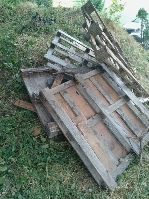 Kilka palet oddam za darmo