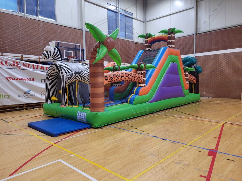 Dmuchaniec,dmuchana zjezdzalnia,dmuchany zamek, Komunia, urodziny