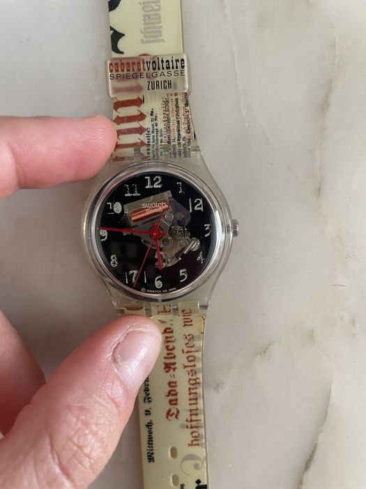 Relogio Swatch 2003 Cabaret Voltaire