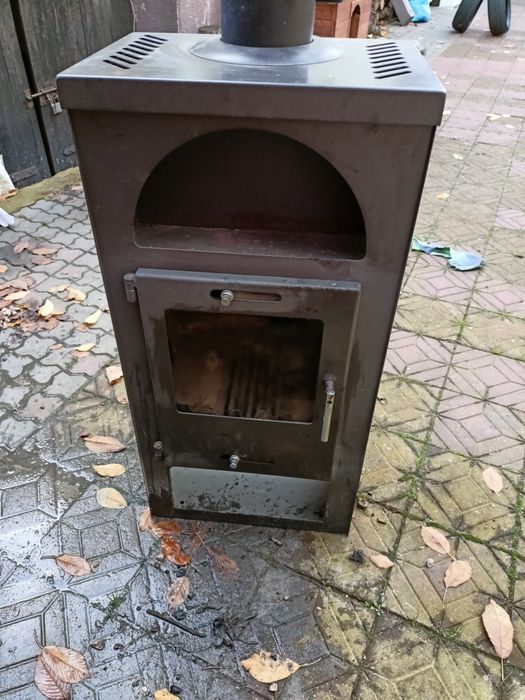 Kominek wolnostojący, koza, piecyk jak nowy