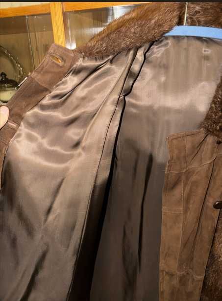 Na sprzedaż eleganckie futro z naturalnego futra (nutria)