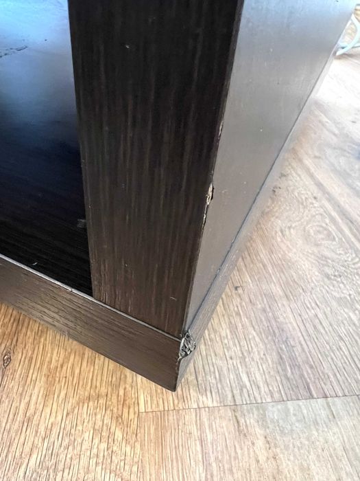 Stolik Ława Black Red White BRW Doors w kolorze wenge 120x65x40cm