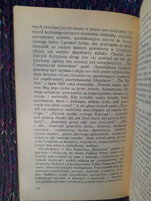 Żeglarz na koniu Irving Stone 1976r