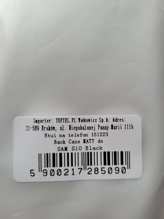 Case etui obudowa na telefon smartfon smartphone Samsung galaxy s10