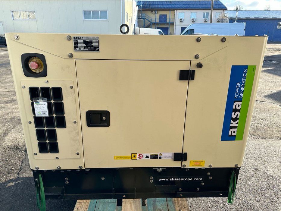 Б/У Генератор AKSA APD 13A (9,6 кВт) на базі двигуна AKSA 11 кВа