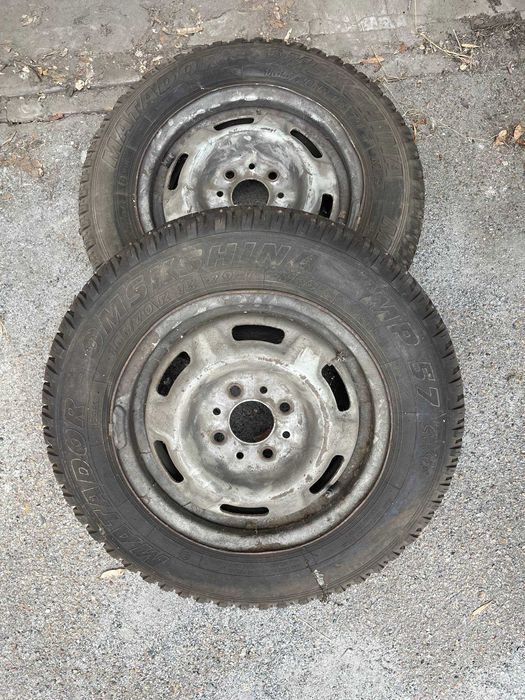 Колеса, диски стальные R 13 + резина