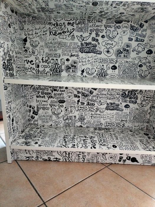 Regał ikea biały