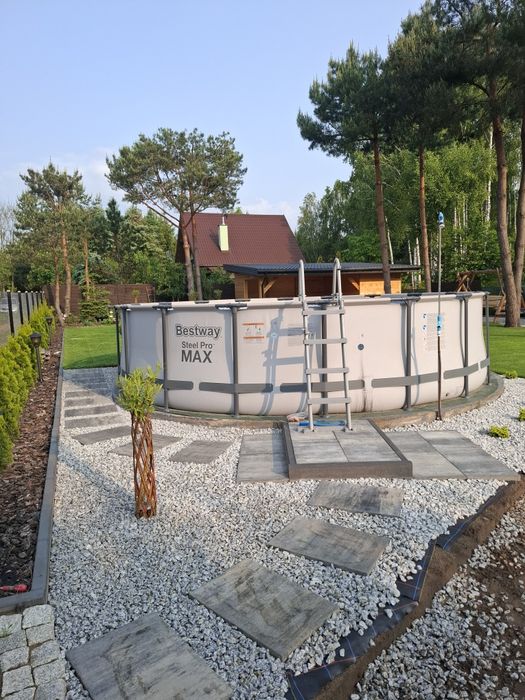 Grys granitowy 16-22mm dalmatyńczyk kamień ozdobny Sierpc Płock Żuromi