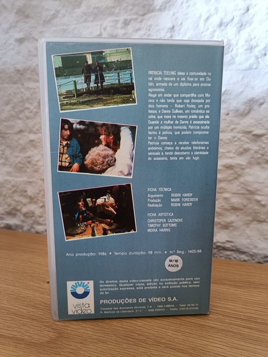 Filme VHS O Estripador de Dublin (The Fantasist)