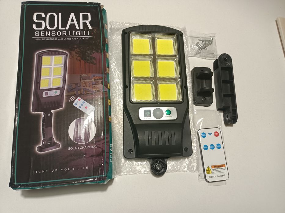 Lampa uliczna solar LED Nowa