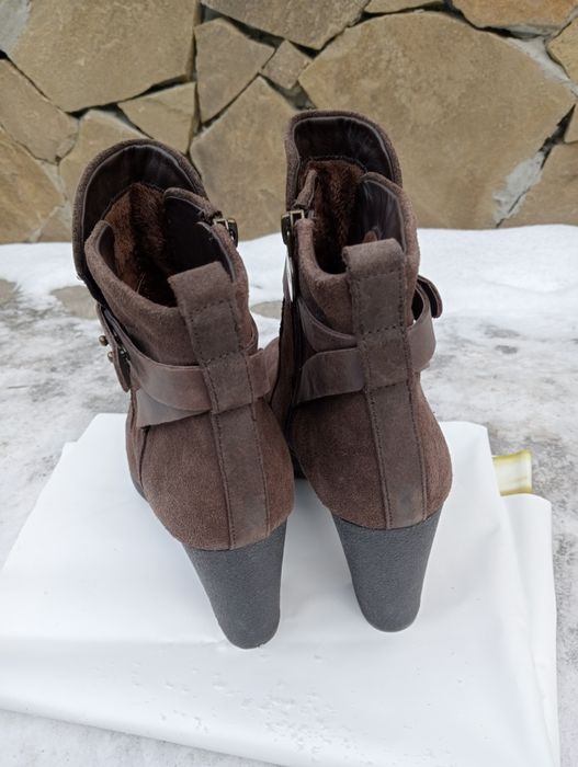 Geox замшові ботильйони р 39,5-40