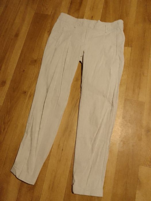 Spodnie damskie beż