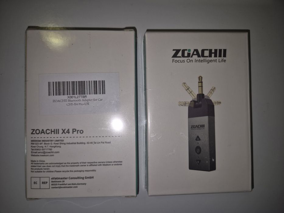 Адаптер Bluetooth AUX від бренду  ZOACHII для автомобіля та будинку з функцією гучного зв'язку