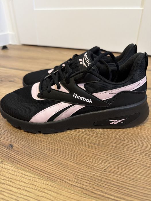 Nowe czarne sneakersy z rozowymi elementami Reebok CEO-RIDER V rozm.41