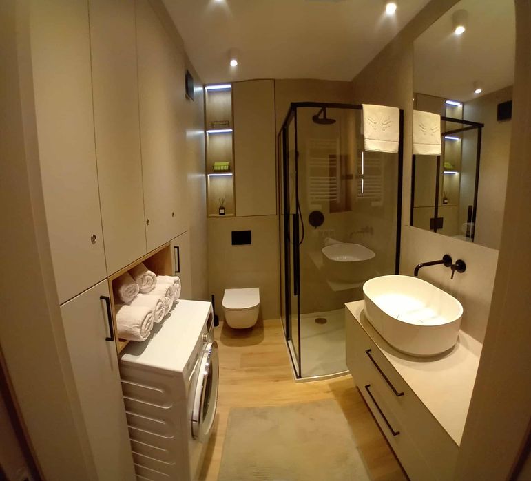 Sztutowo-apartament  35m z balkonem parkingiem 1,5 km od plaży Dostepny od 1 września