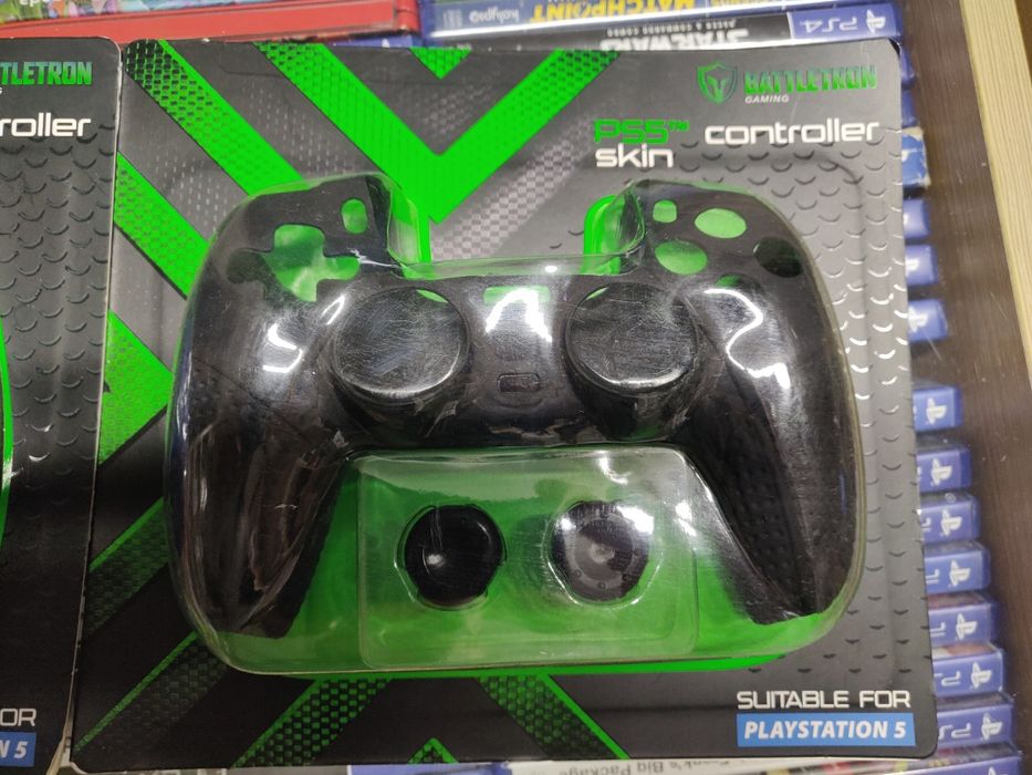 Nakładka skin na pada + 2x gumki na joystick ps5. Różne kolory