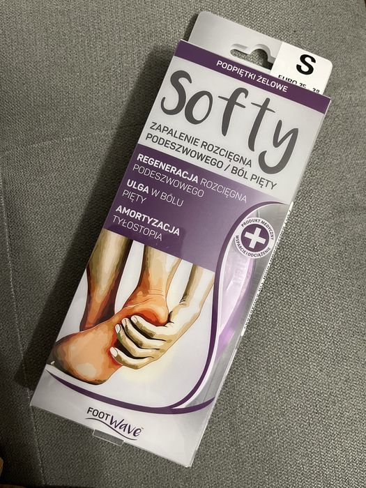 FootWave podpiętki żelowe zapalenie rozcięgna S 35-38