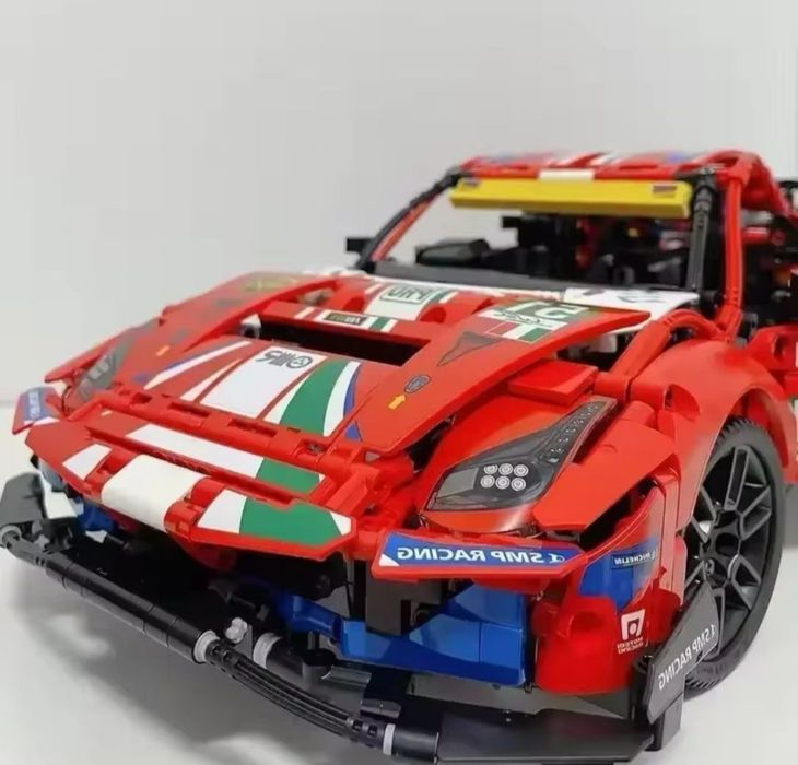 Klocki Lepin Ferrari 488 GTE kompatybilne z 42125