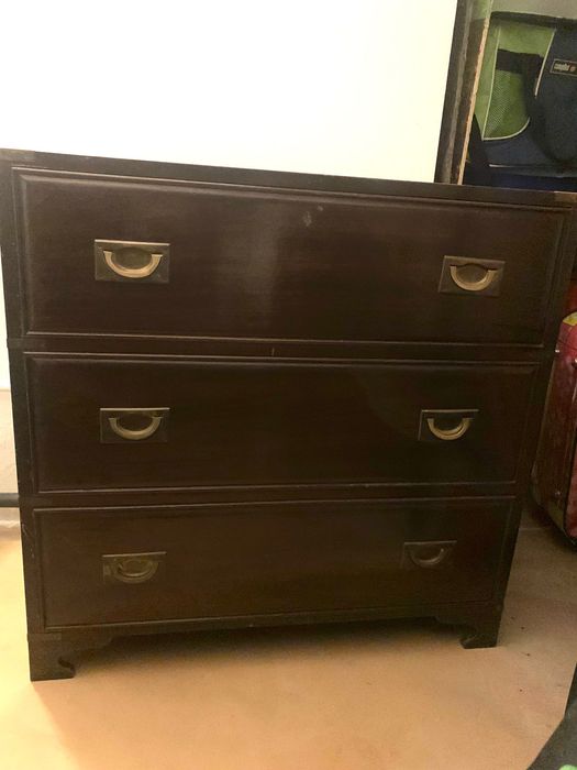 Cómoda em Madeira Estilo Navy