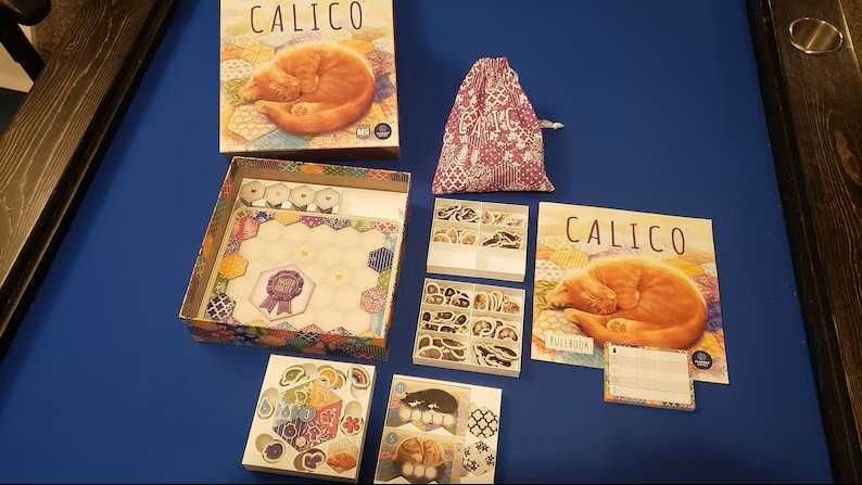 Insert  organizer do gry planszowej Calico