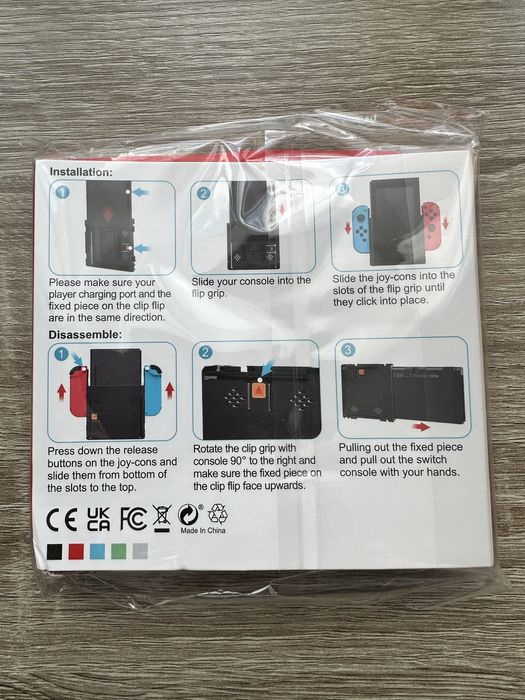 Flip Grip вертикальний тримач для Nintendo Switch + OLED