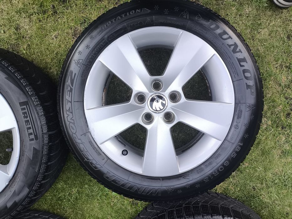 15' Skoda Fabia 5x100 oryginalne felgi