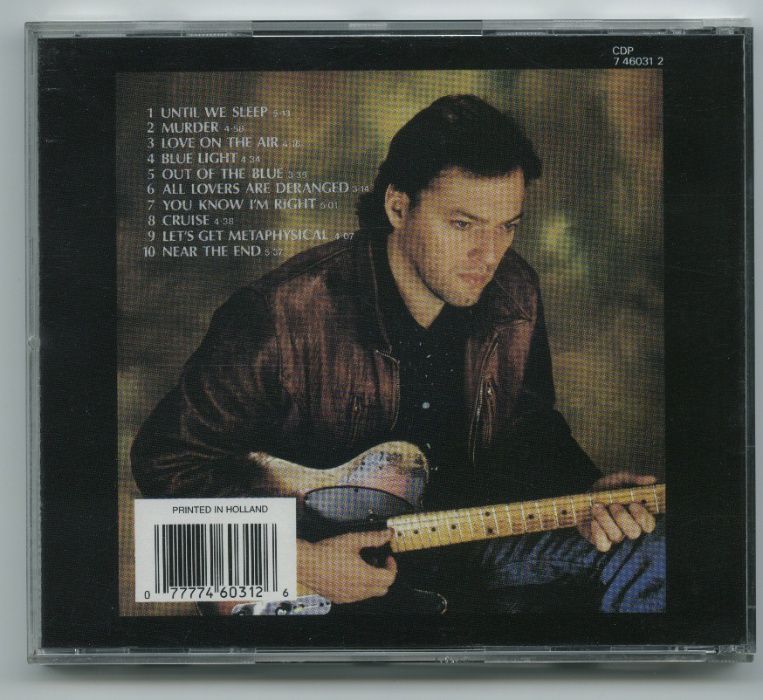 3 CD's - Leonard Cohen + David Gilmour + Simple Minds