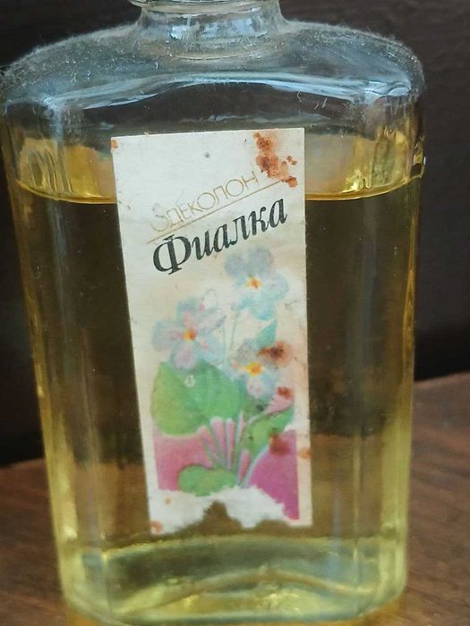 Вінтажний одеколон "Фіалка" часів СРСР