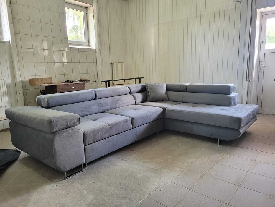 Narożnik NEAPOL promocja ! z regulowanymi zagłówkami