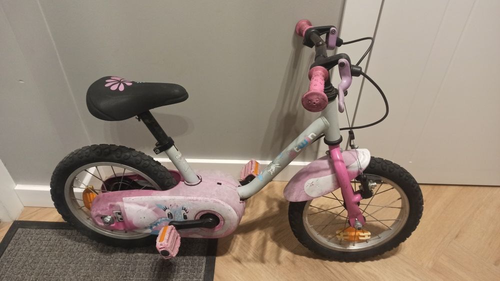 Oddam rowerek dziecięcy btwin 14 cali