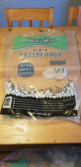 Worki foliowe po pelecie 62x46 15 kg 20gr szt.
