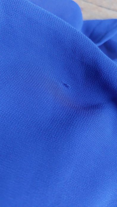 Kobaltowa spódnica maxi H&M